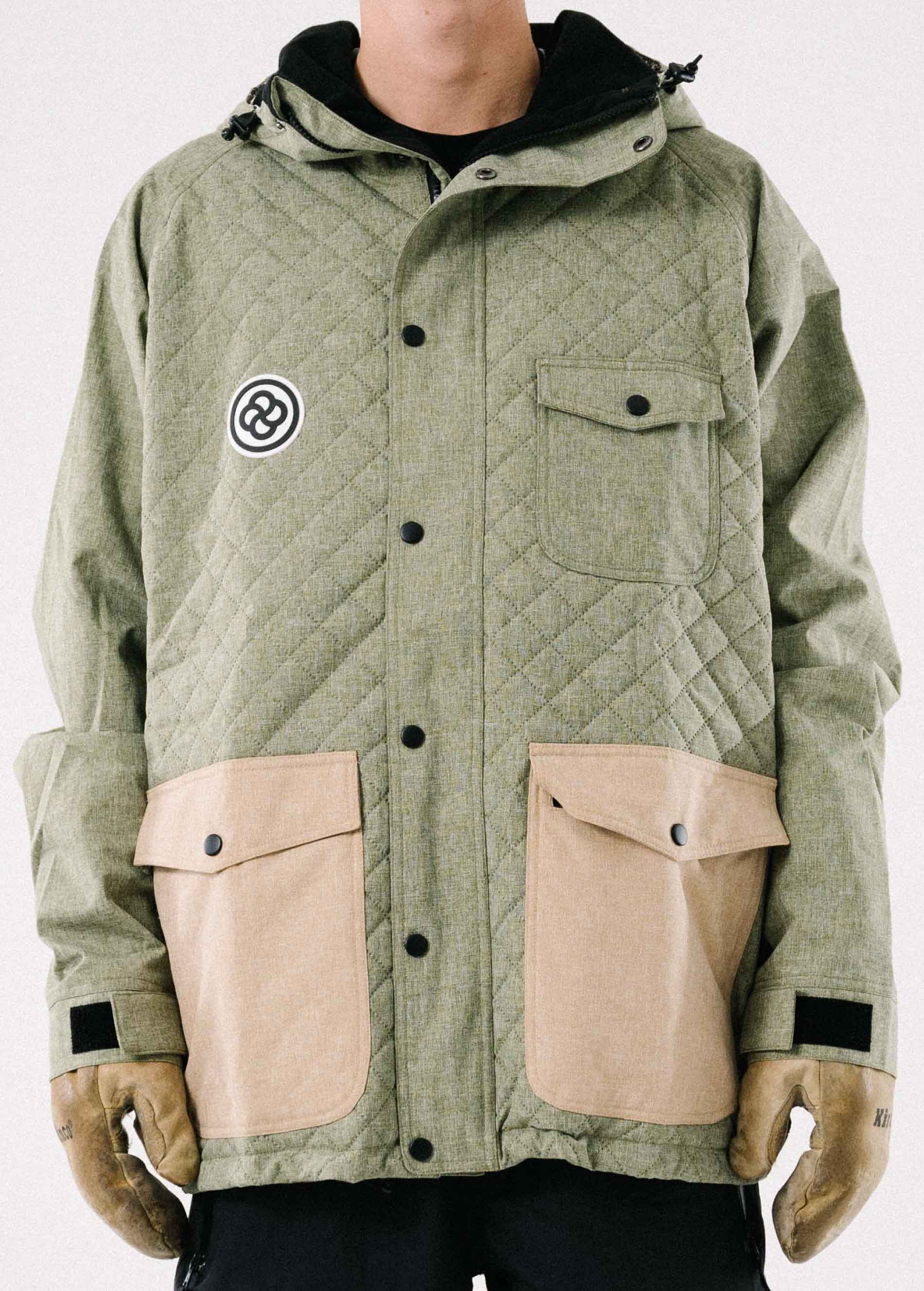 スノーボード 686 THERMAL PUFF JACKET GOBLIN GREEN S 686 THERMAL PUFF JACKET GOBLIN GREEN XS スノーボード