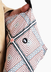 Men's snowboard bib with liner print